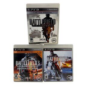 Playstation 3 PS3 - Battlefield 3-Game Bundle - CIB - Tested/Works